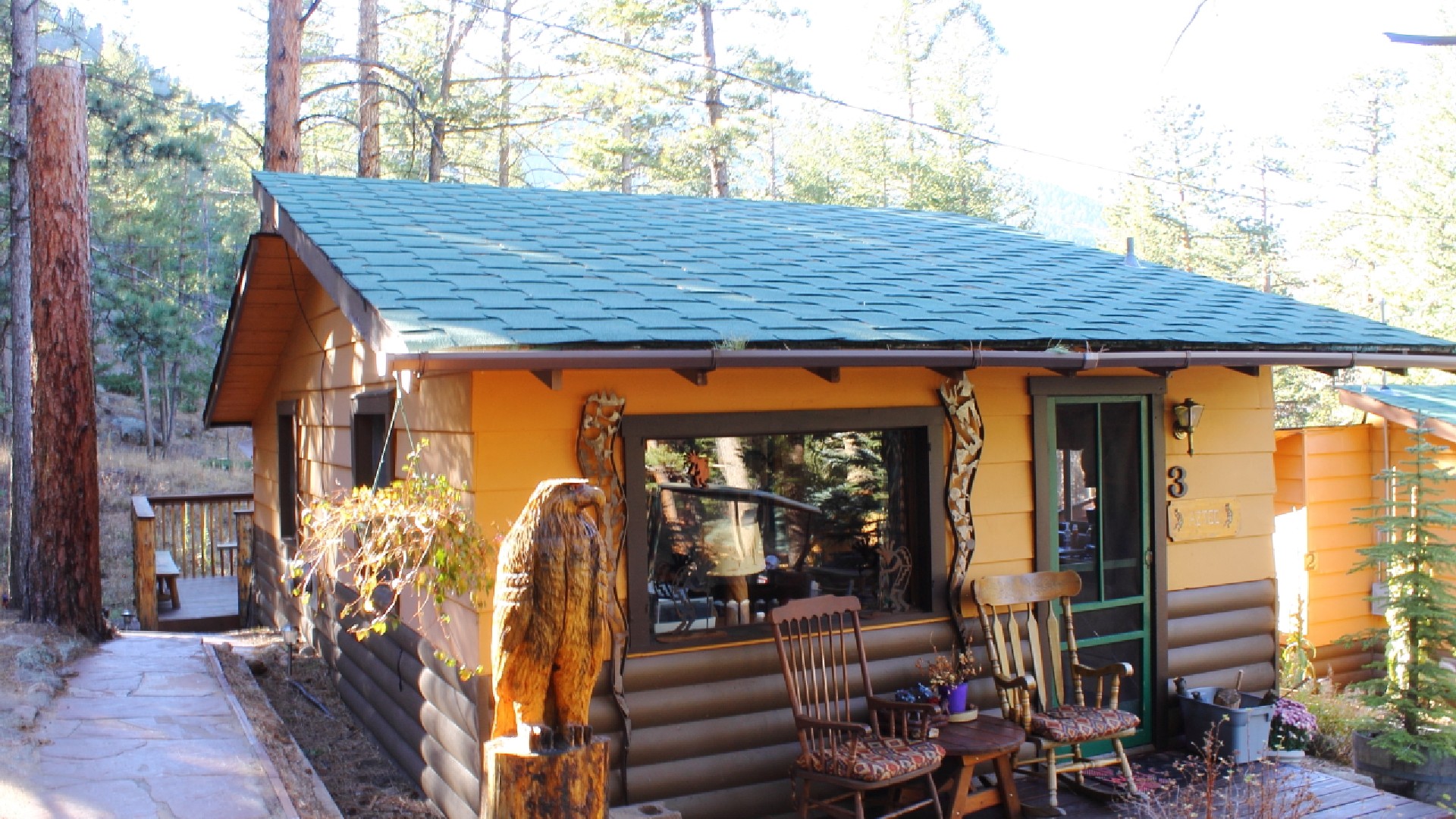 The Aztec Cabin Exterior